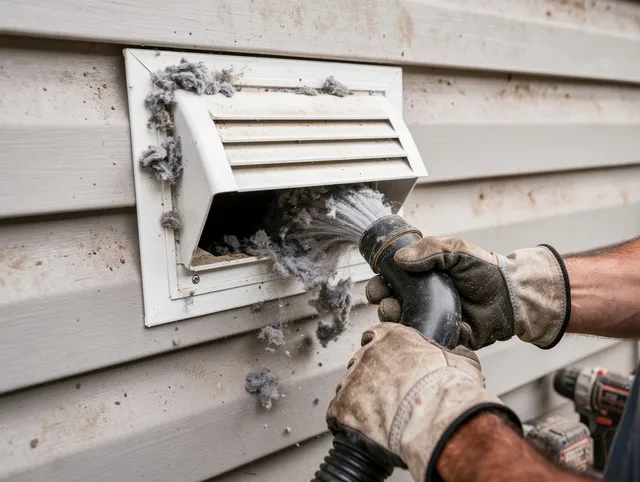 Professional dryer vent cleaning by Trumbull Dryer Vent Cleaning in Trumbull